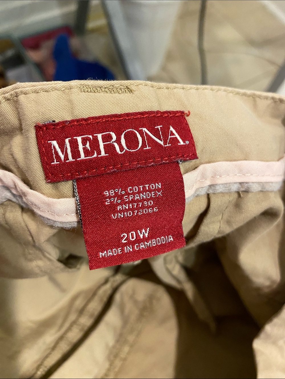 Merona size 20W shorts good condition - Picture 4 of 4